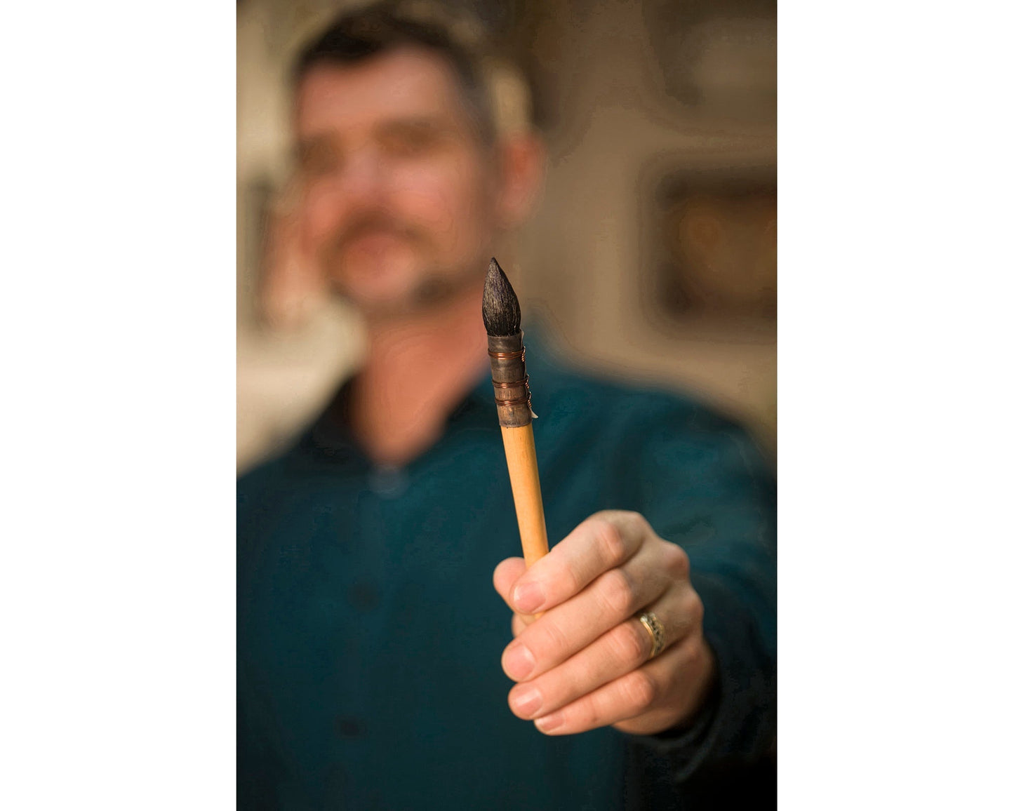 Colorful watercolor painting pumpkins Halloween kitchen artwork trendy wall art (original)