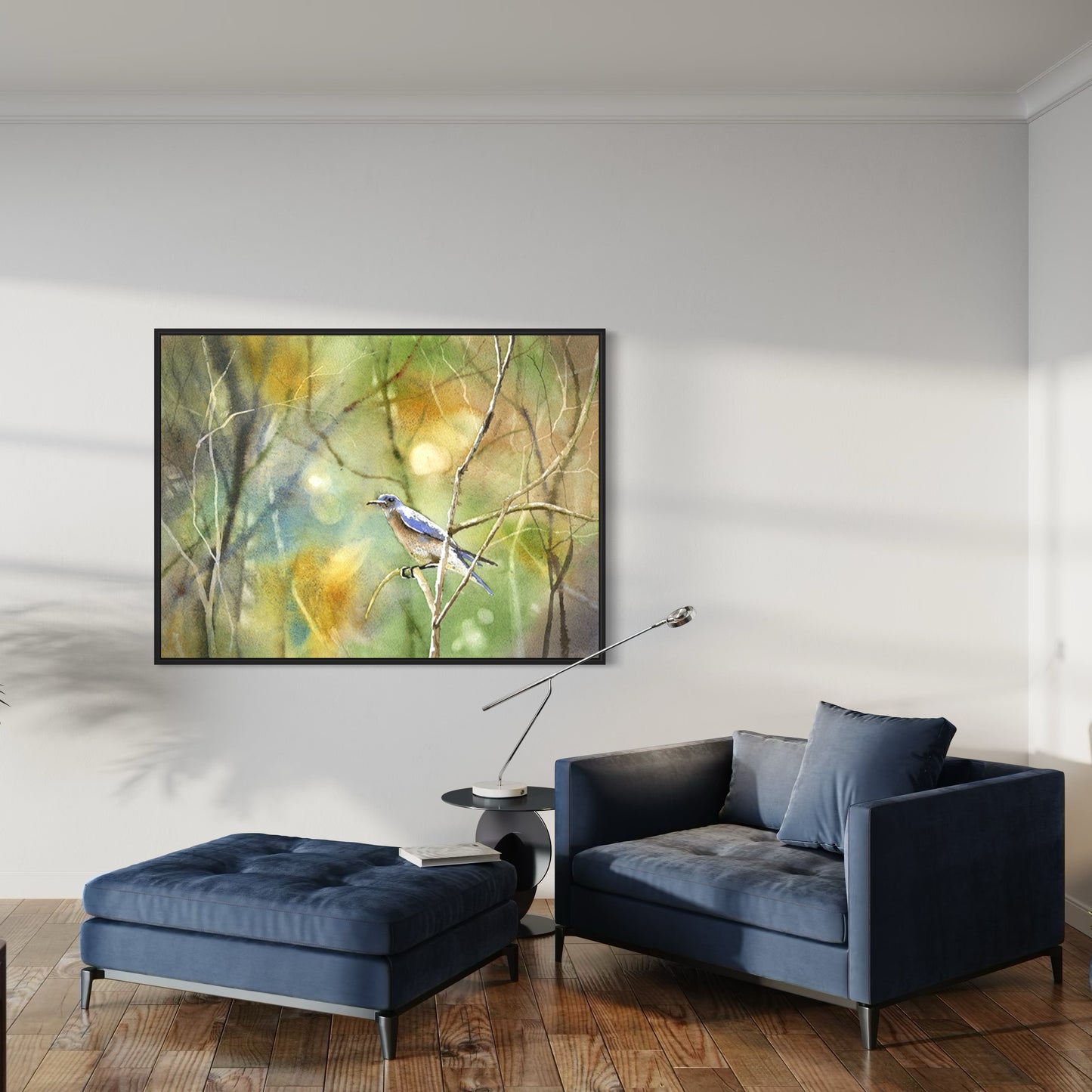 Caballo corriendo por la tundra: pintura de caballos, arte de caballos. Pintura de caballos acuarela batik paisaje pintura pared arte decoración del hogar caballo (impresión)