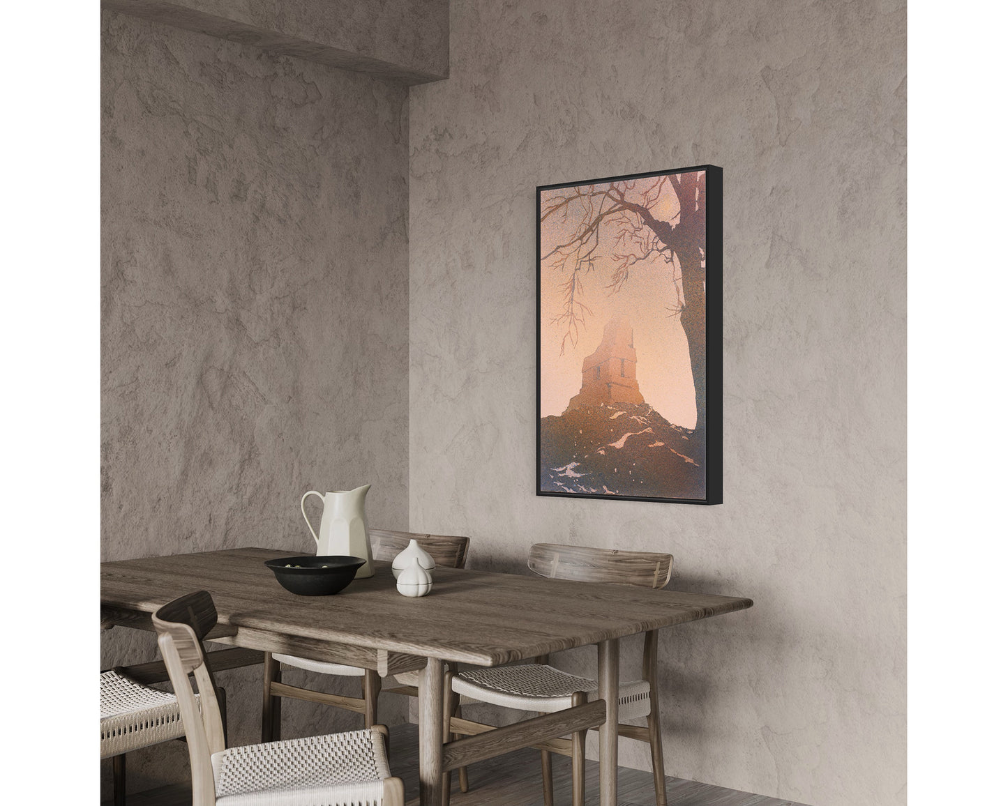 Mayan temple in Tikal, Guatemala. Painting watercolor Tikal temple Guatemala art Mayan ruins watercolor painting Mayan (original painting)