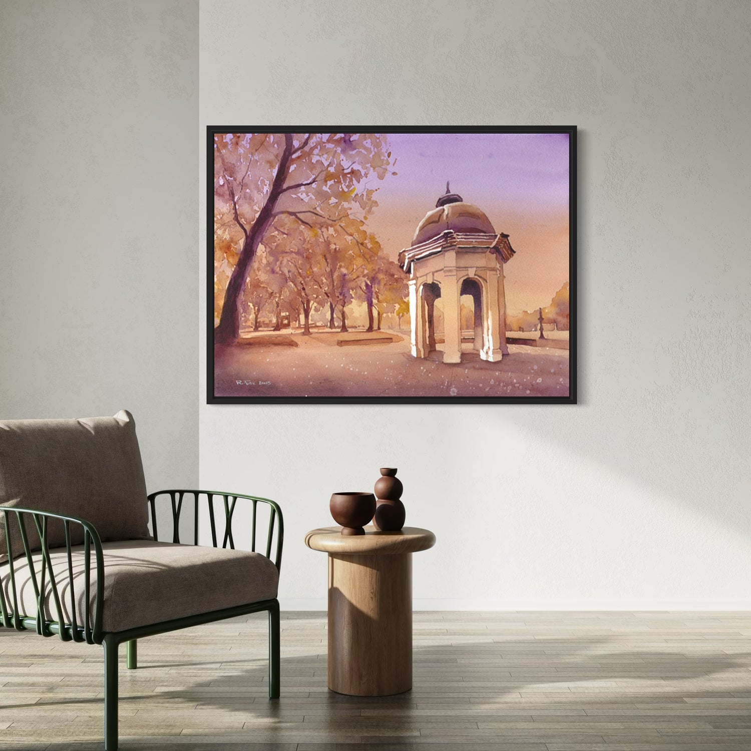 Unique ECU Cupola watercolor decor for college students and East Carolina University supporters.