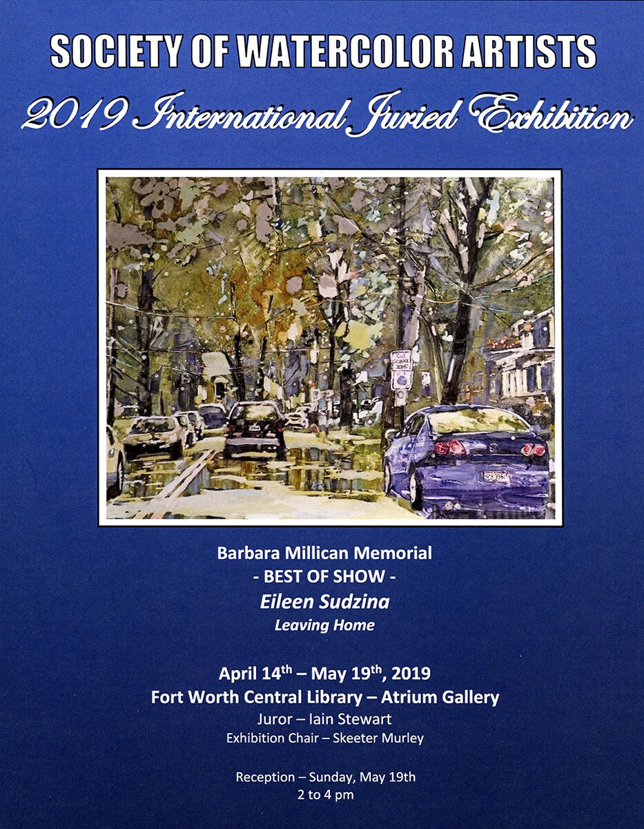 Watercolor painting of woman & chicken in alleyway in the UNESCO World Heritage city of Guanajuato- Mexico.  Original art