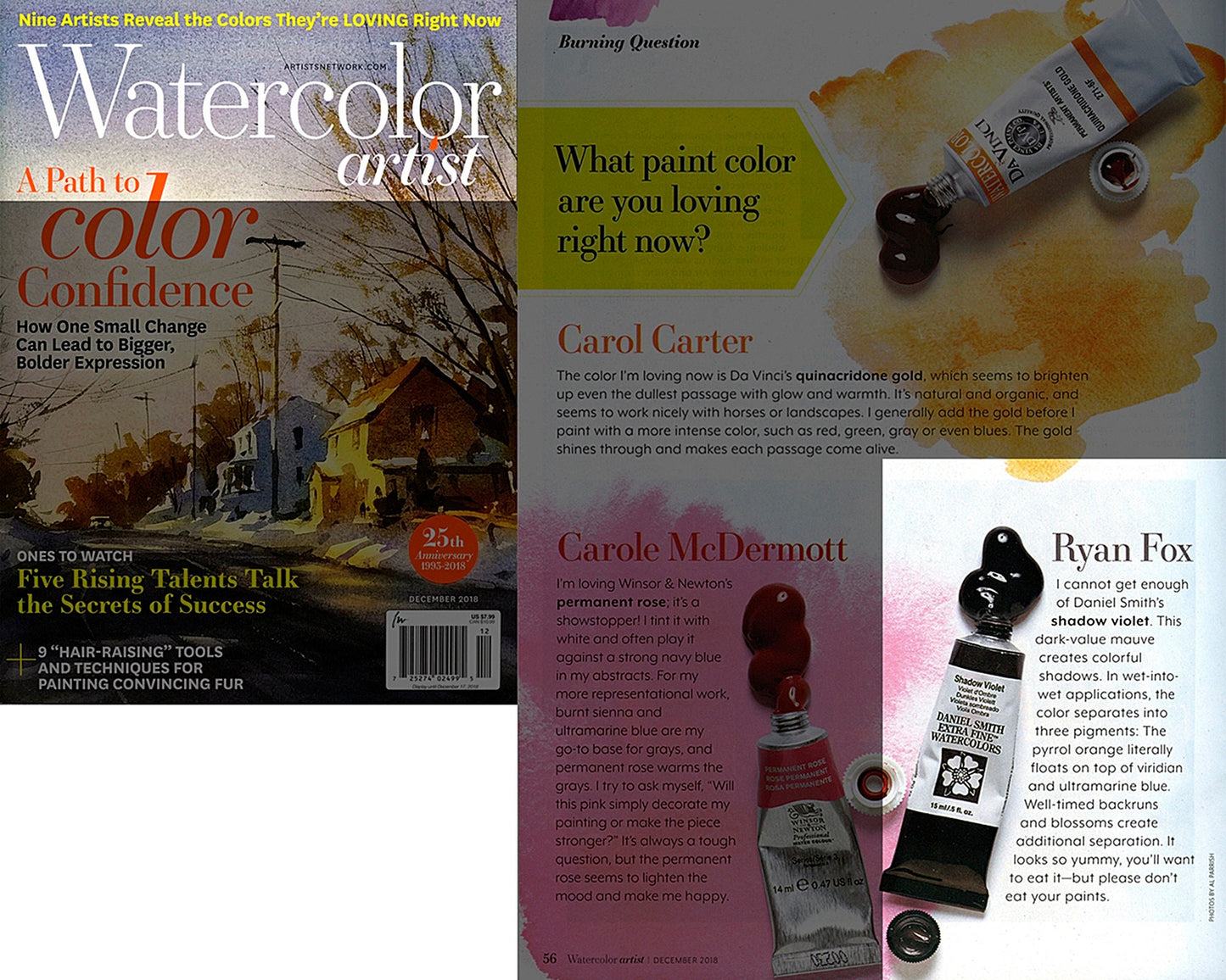 Downtown Raleigh, NC at sunrise.  Watercolor painting Raleigh.  Raleigh art painting Raleigh watercolor landscape colorful artwork (print)