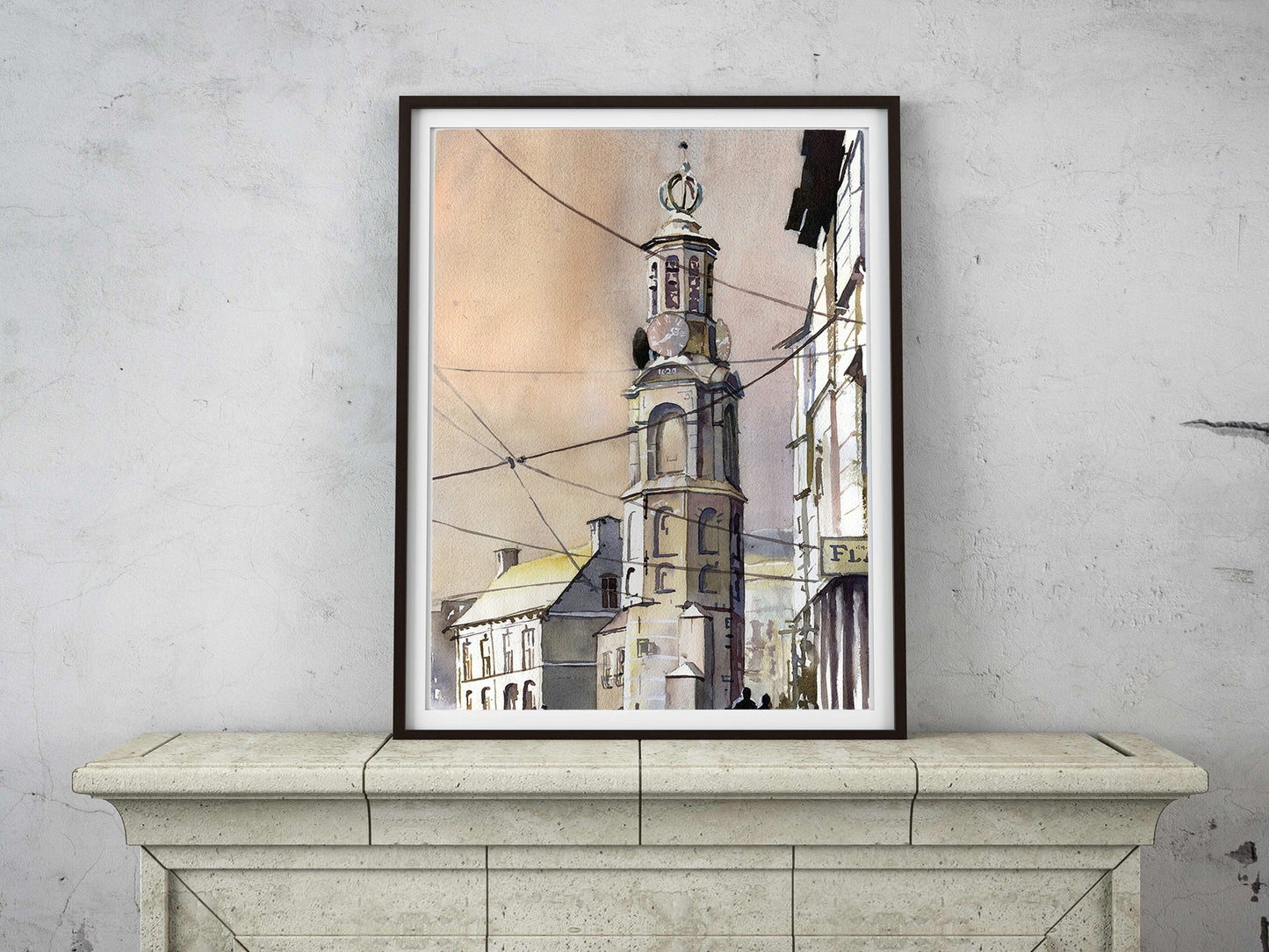 netherlands church fine art painting