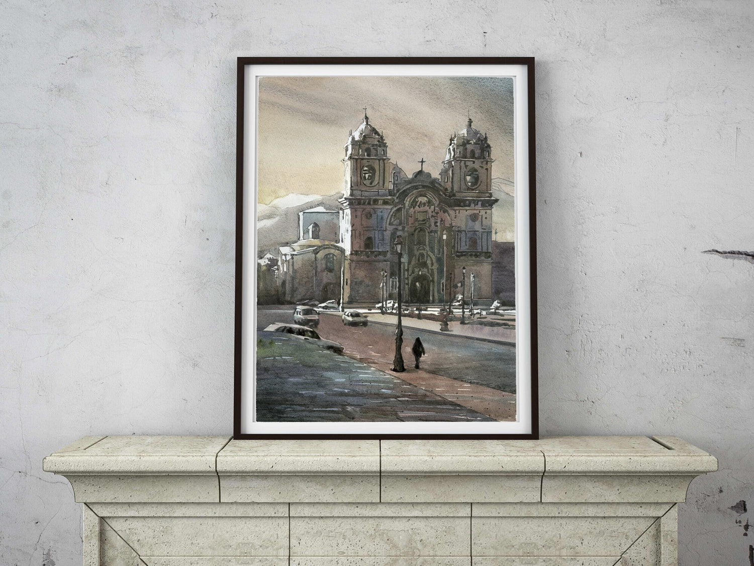 Travel essentials trendy wall art Cusco Peru