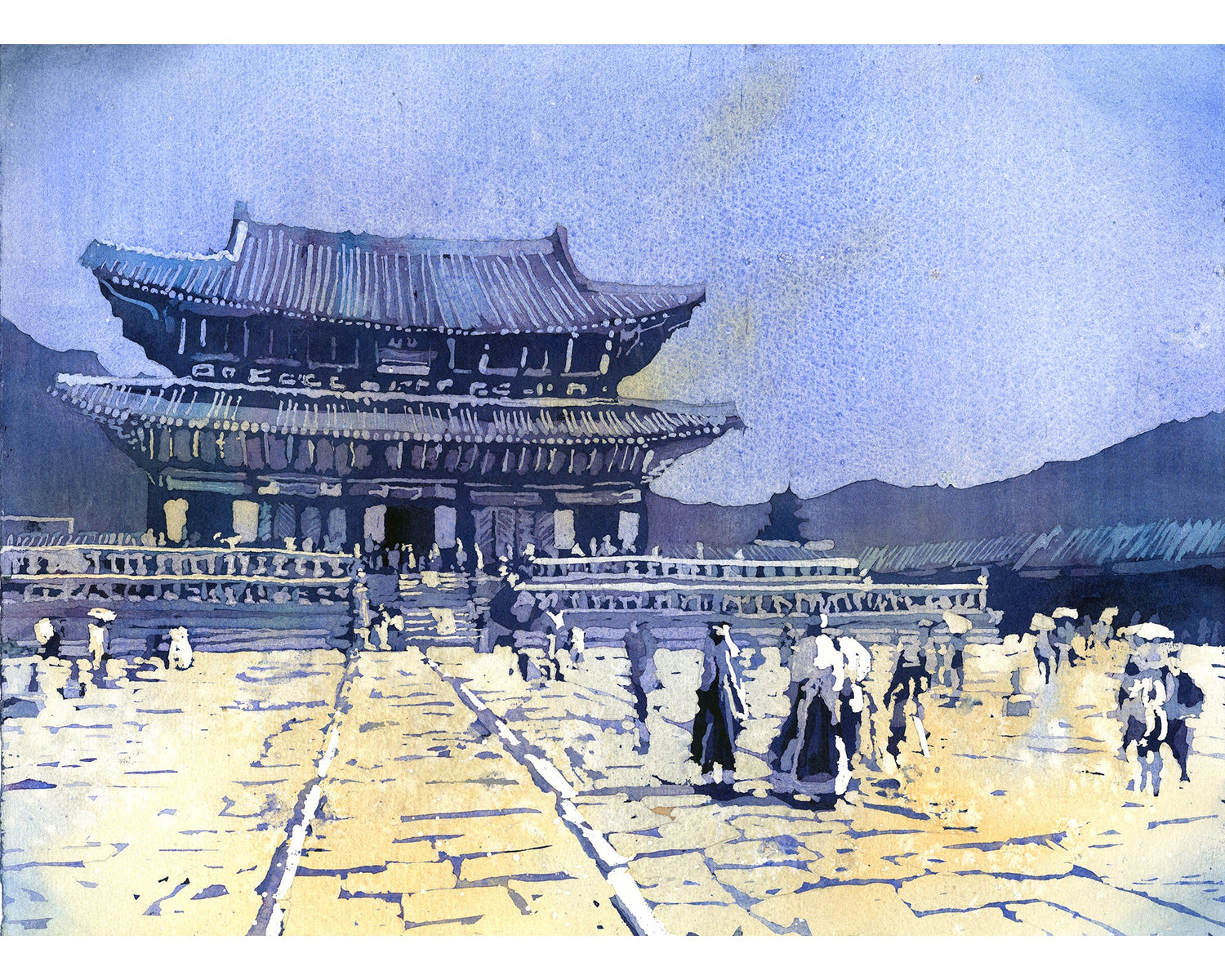 Japan/Korea Watercolors
