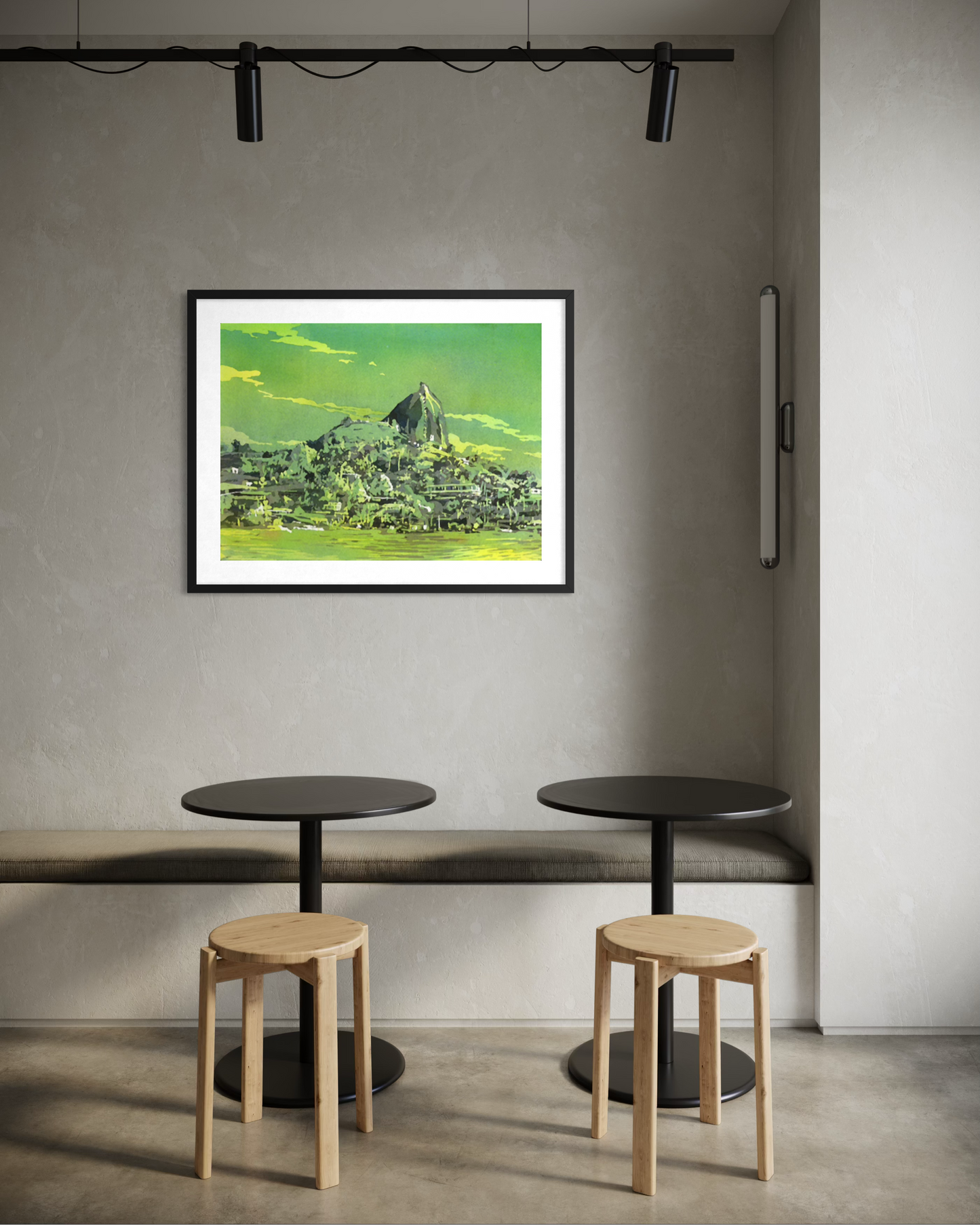 Caballo corriendo por la tundra: pintura de caballos, arte de caballos. Pintura de caballos acuarela batik paisaje pintura pared arte decoración del hogar caballo (impresión)