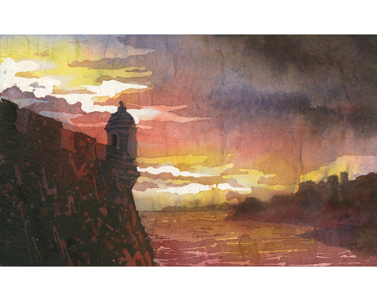 Award-winning watercolor painting by Ryan Fox, signature member of the American Watercolor Society, showcasing rich handmade hues and expert detail—ideal wall art for home or office decor.