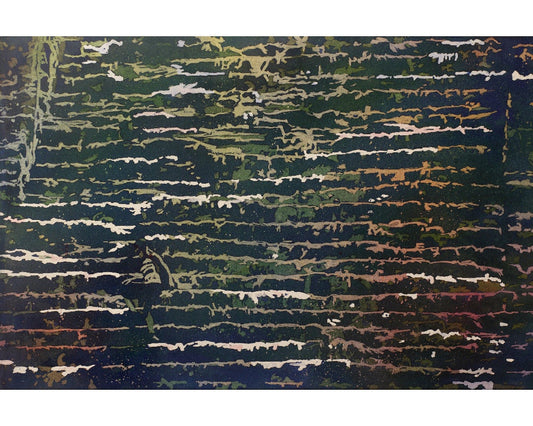 Mayan temple in archaeological ruins of Tikal- Guatemala, fine art watercolor painting, watercolor painting Tikal Guatemala ruins art (print)