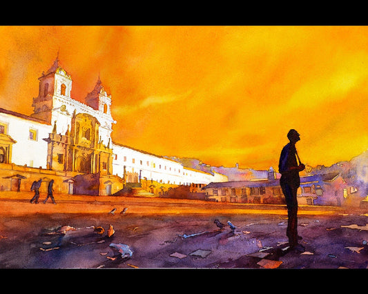 Colorful wall art for home office Quito Ecuador